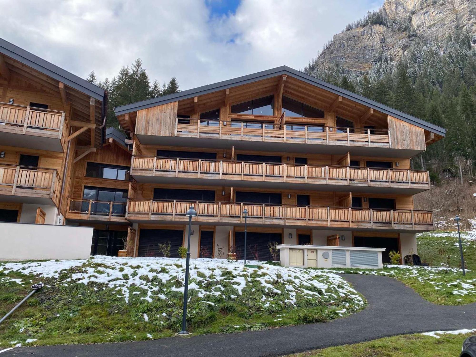 Appartement Contemporain, Spacieux Et Lumineux, Dans Une Residence Calme A Chatel, Proche Des Pistes! - Fr-1-693-84 Luaran gambar