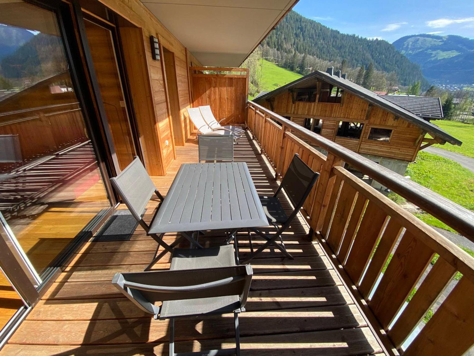 Appartement Contemporain, Spacieux Et Lumineux, Dans Une Residence Calme A Chatel, Proche Des Pistes! - Fr-1-693-84 Luaran gambar