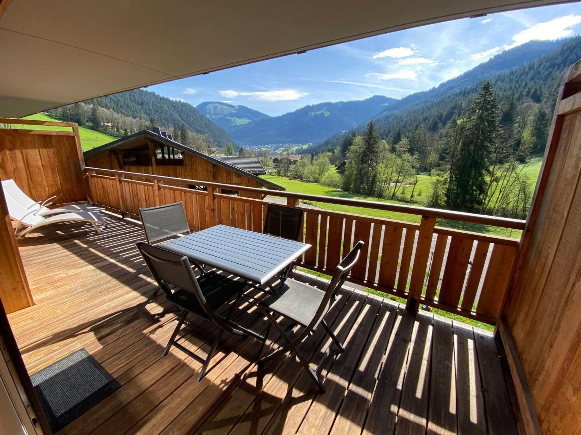 Appartement Contemporain, Spacieux Et Lumineux, Dans Une Residence Calme A Chatel, Proche Des Pistes! - Fr-1-693-84 Luaran gambar